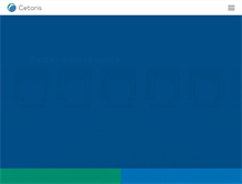 Tablet Screenshot of cetaris.com